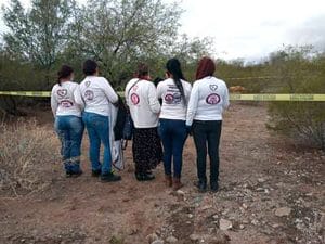 Los restos de 25 cuerpos que se localizaron en la Costa de Hermosillo por el colectivo de Madres Buscadoras el pasado 24 de noviembre