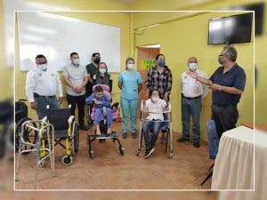 El Club Rotario Nogales Industrial hizo entrega de importante equipo de movilidad especial para niños y jóvenes al Centro de Atención Múltiple número uno.