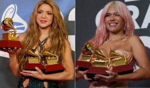Karol G, Natalia Lafourcade y Shakira ganaron tres premios cada una en las categorías más importantes